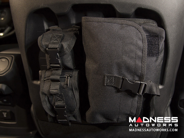 Jeep Wrangler JL Roll Bar Storage Bag System MADNESS Autoworks Auto